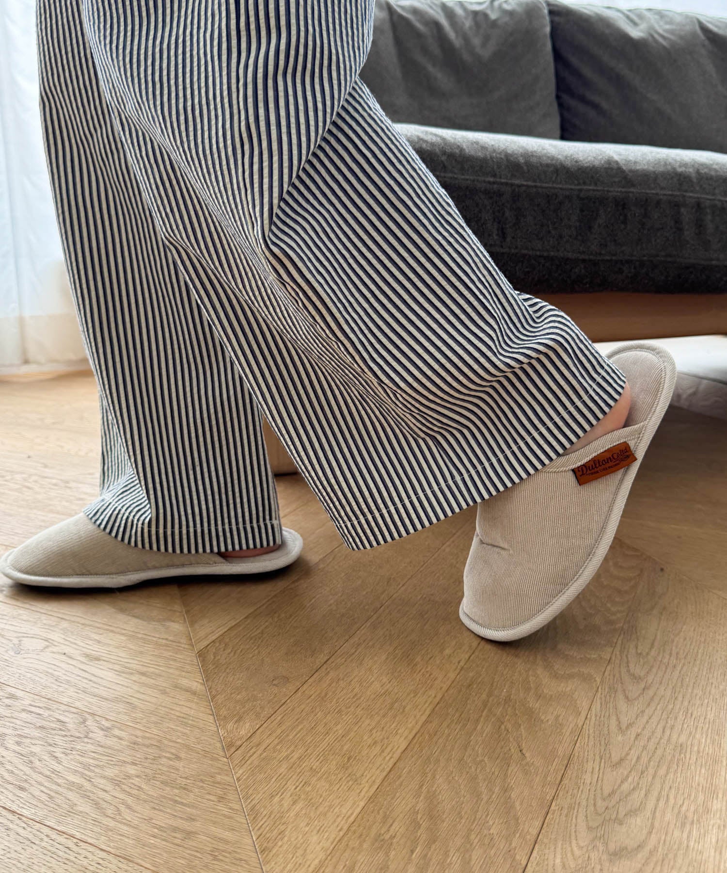 CORDUROY SLIPPERS EV/コーデュロイスリッパ(WOMEN)/T20-0224S
