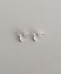 【Silver925】ウェーブピアス