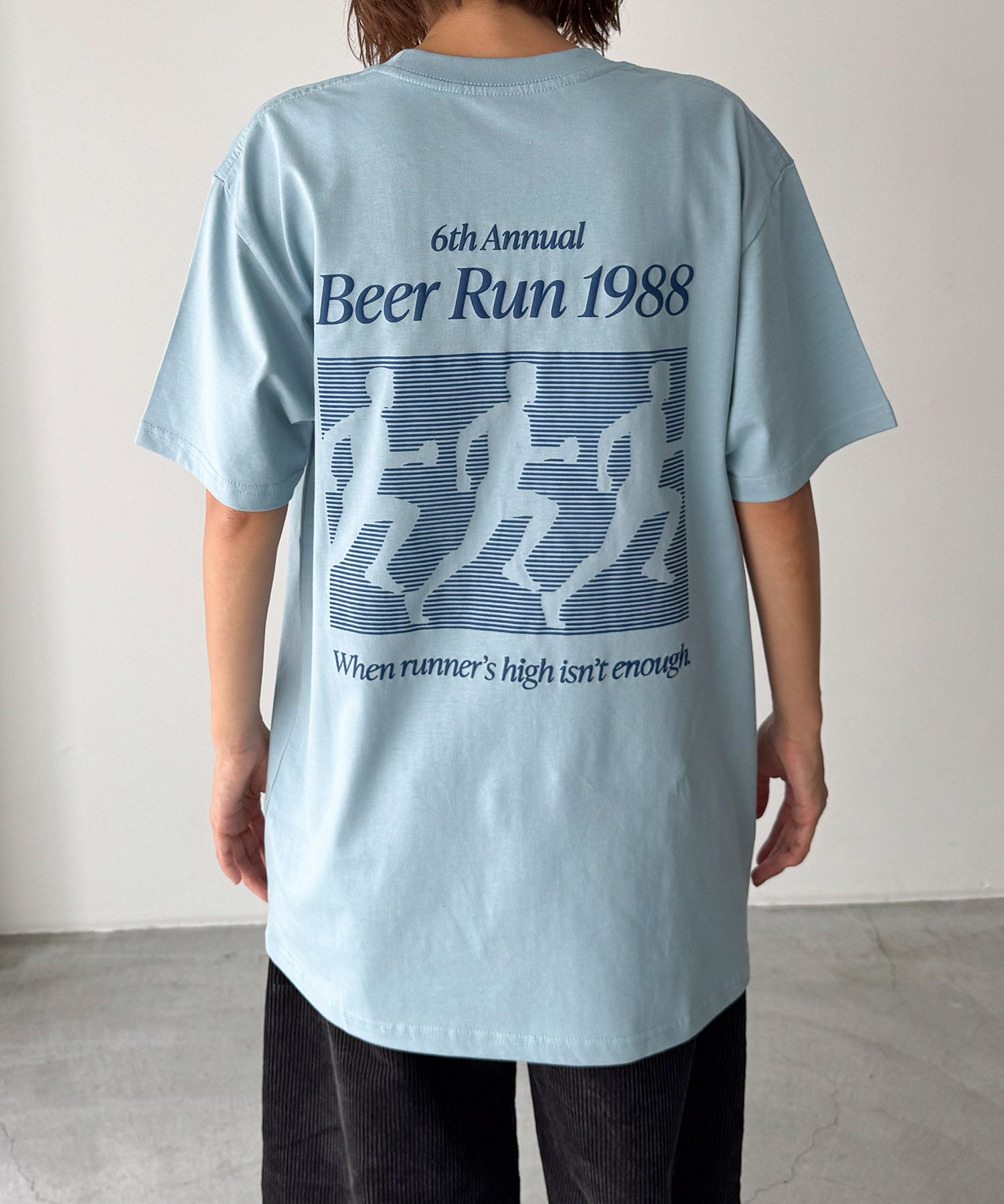 "BEER RUN"半袖Tシャツ