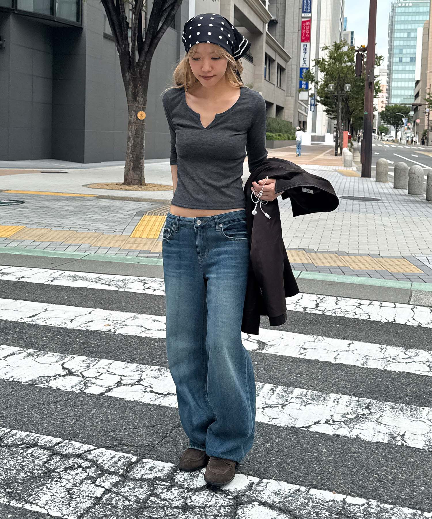 シアースキッパー7分袖Tシャツ