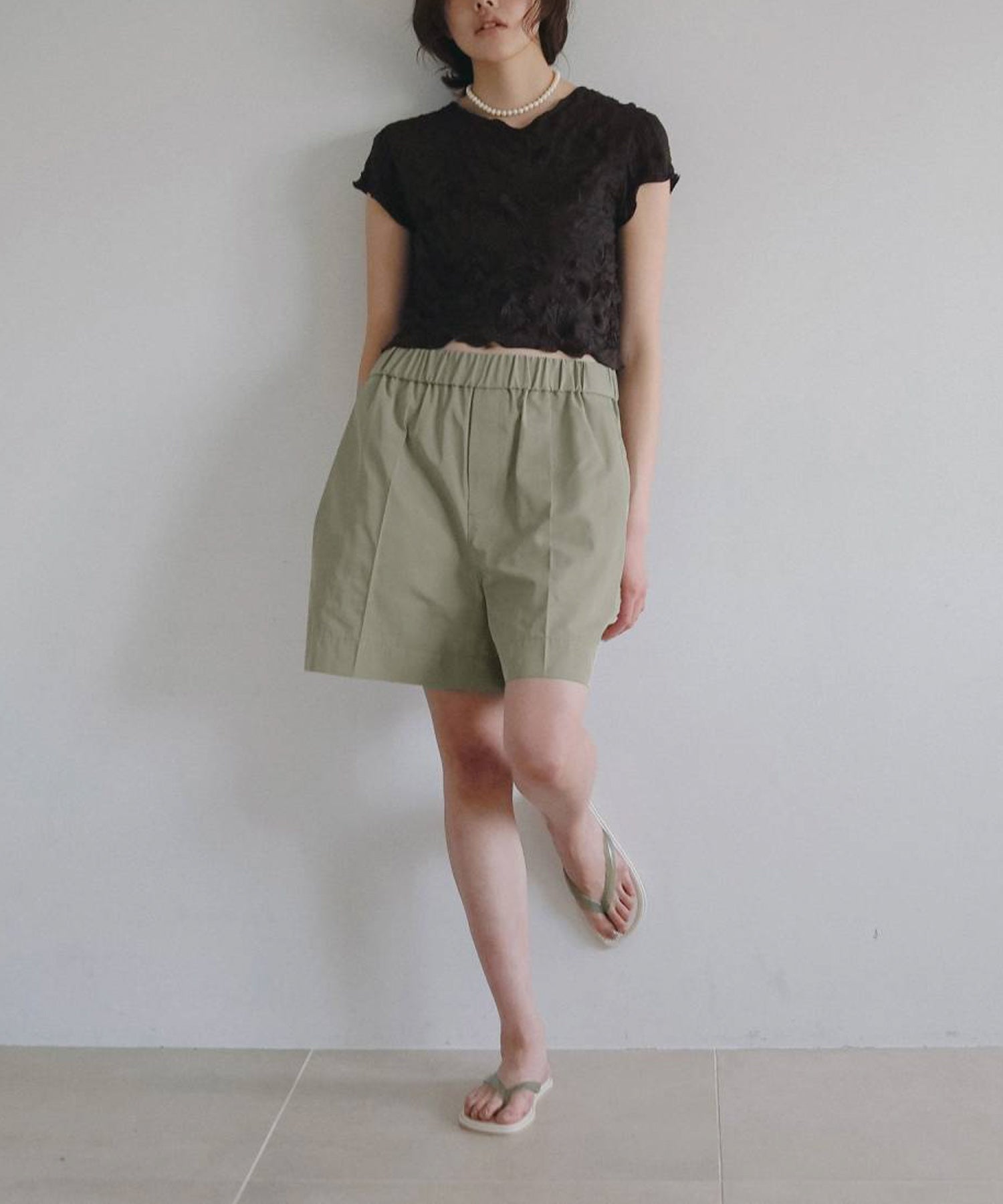 Twill Half Pants
