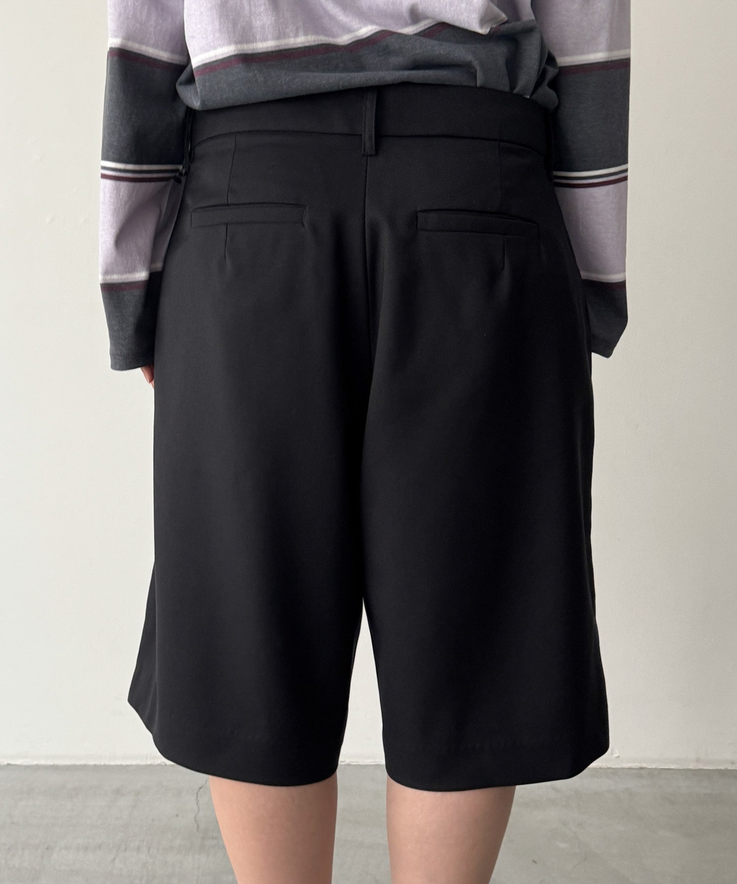 サイドシームハーフパンツ