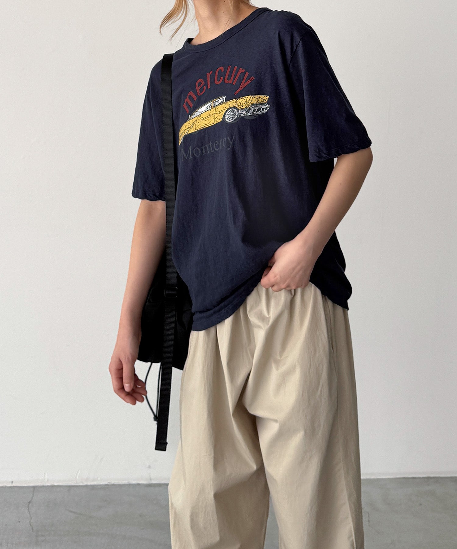 "mercury"スラブTシャツ