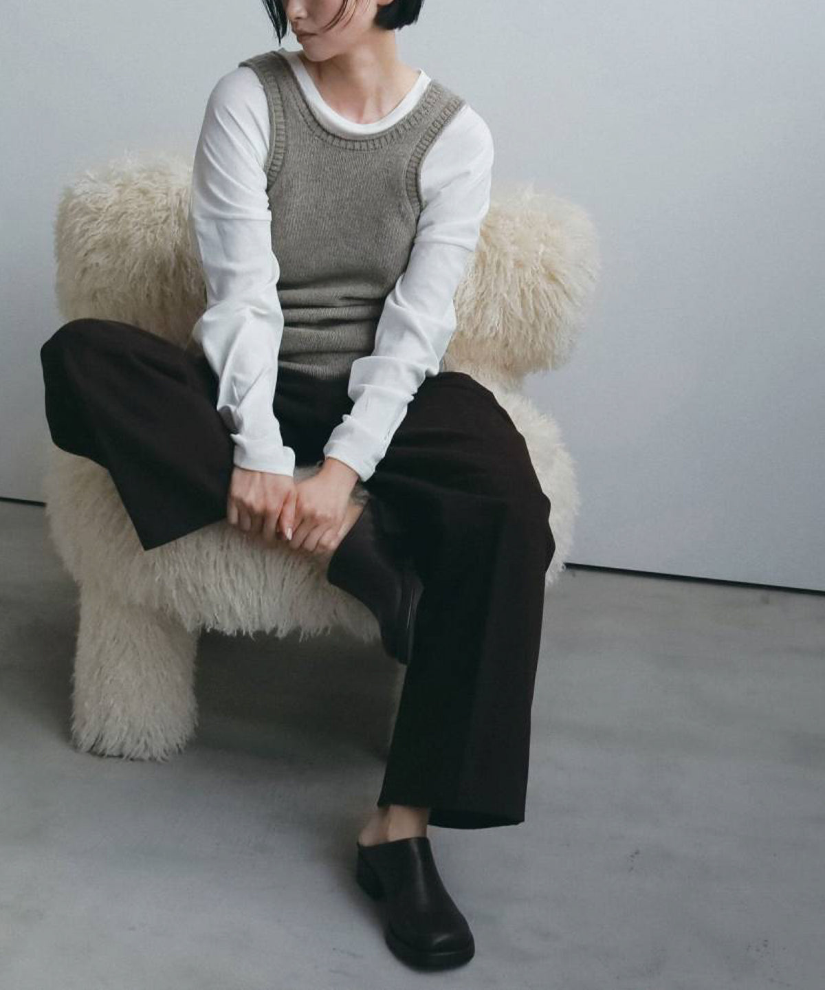 Knit Long Tanktop
