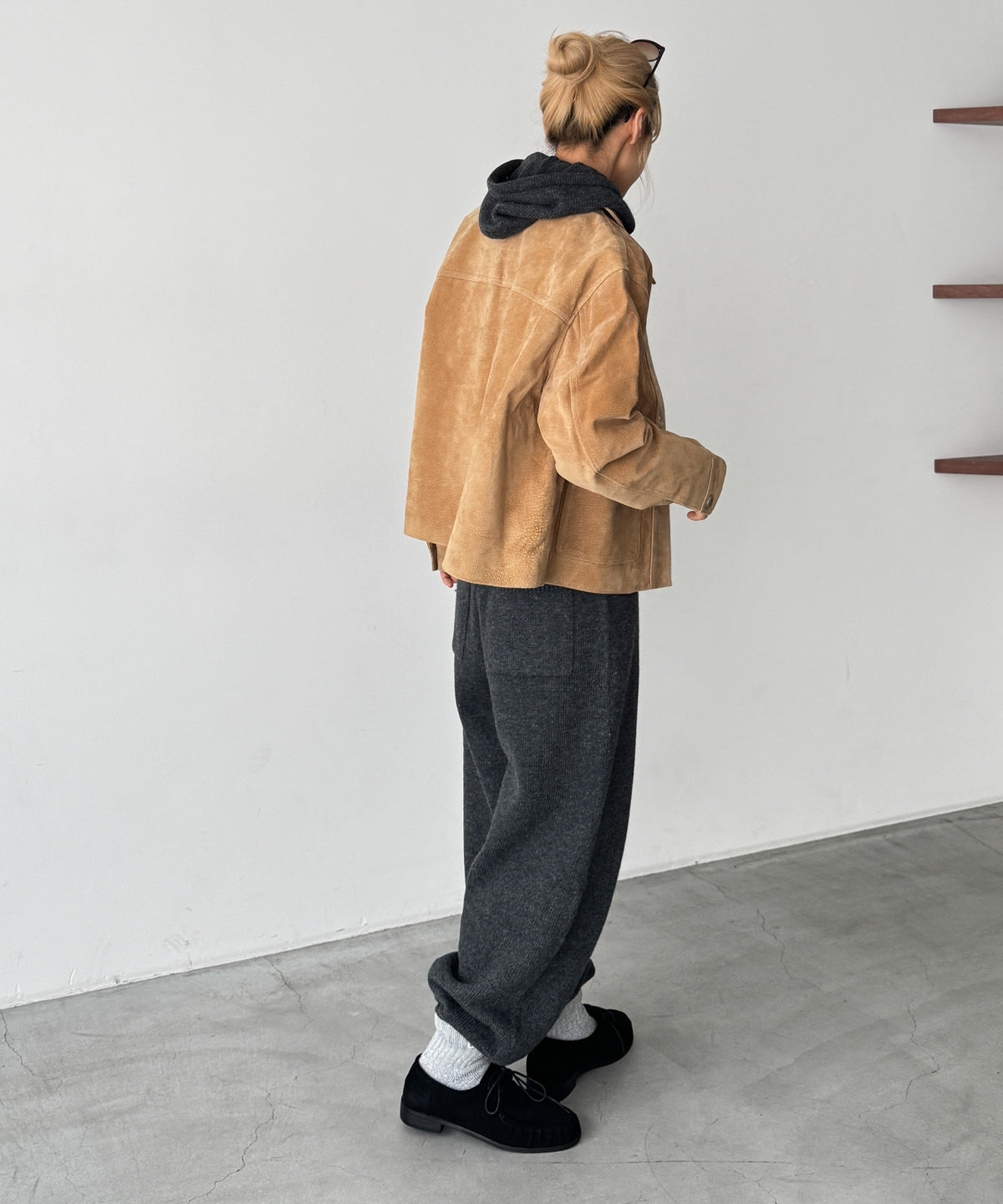パーカーニットセットアップ