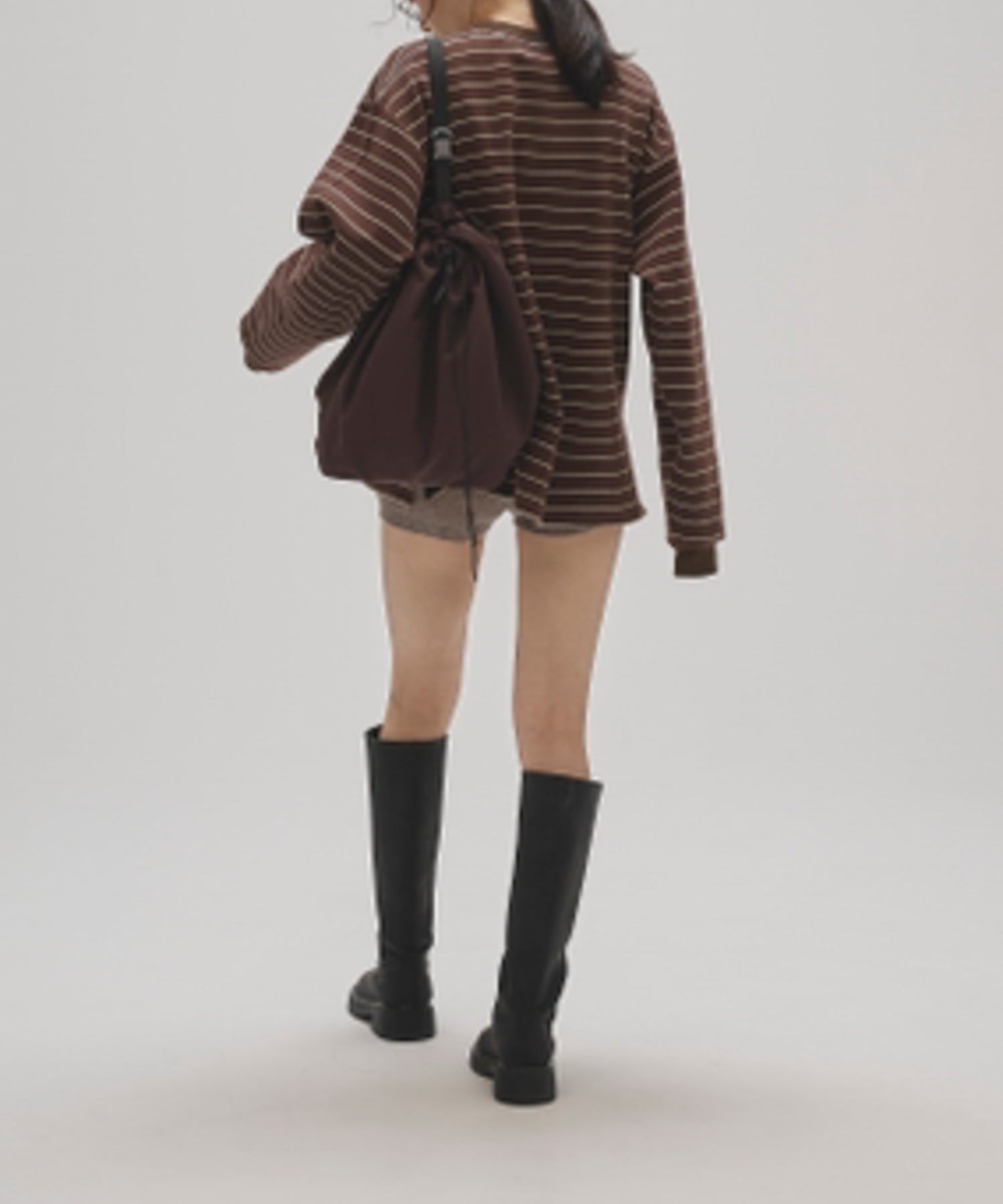 Border Long T-shirts ボーダーロングTシャツ/12520613