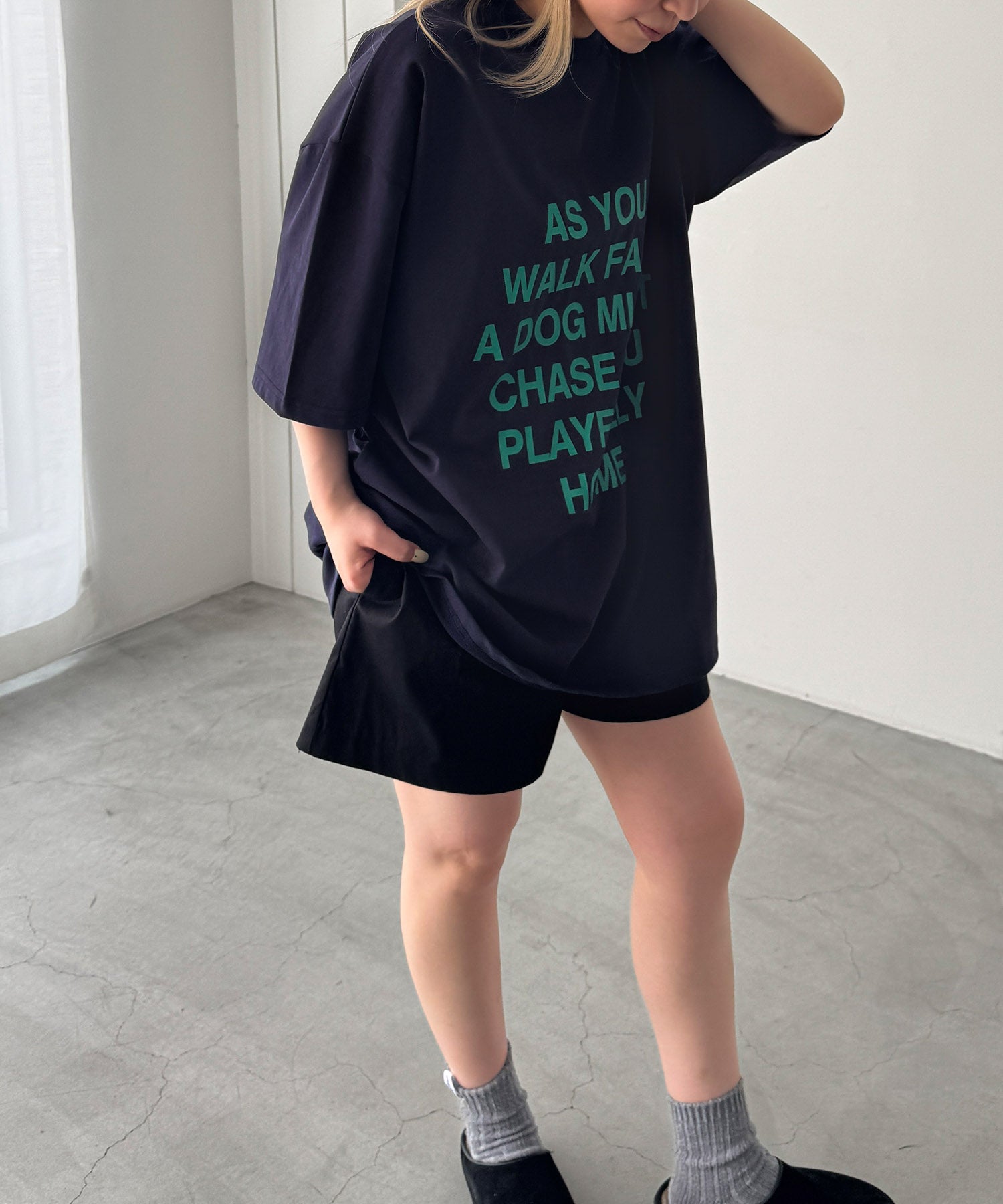 "AS YOU"Tシャツ