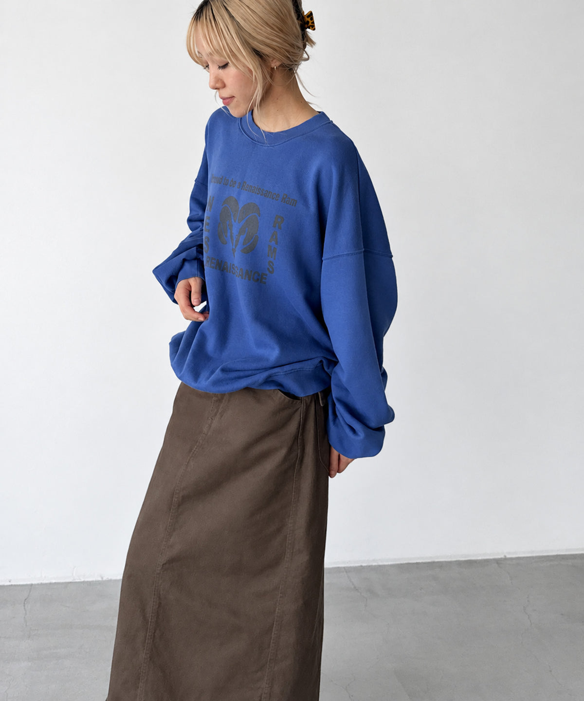 ”RAMS”トレーナー 裏毛