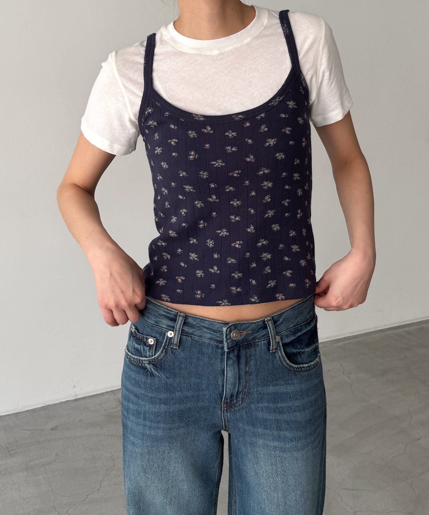 コットンテンセルTシャツ
