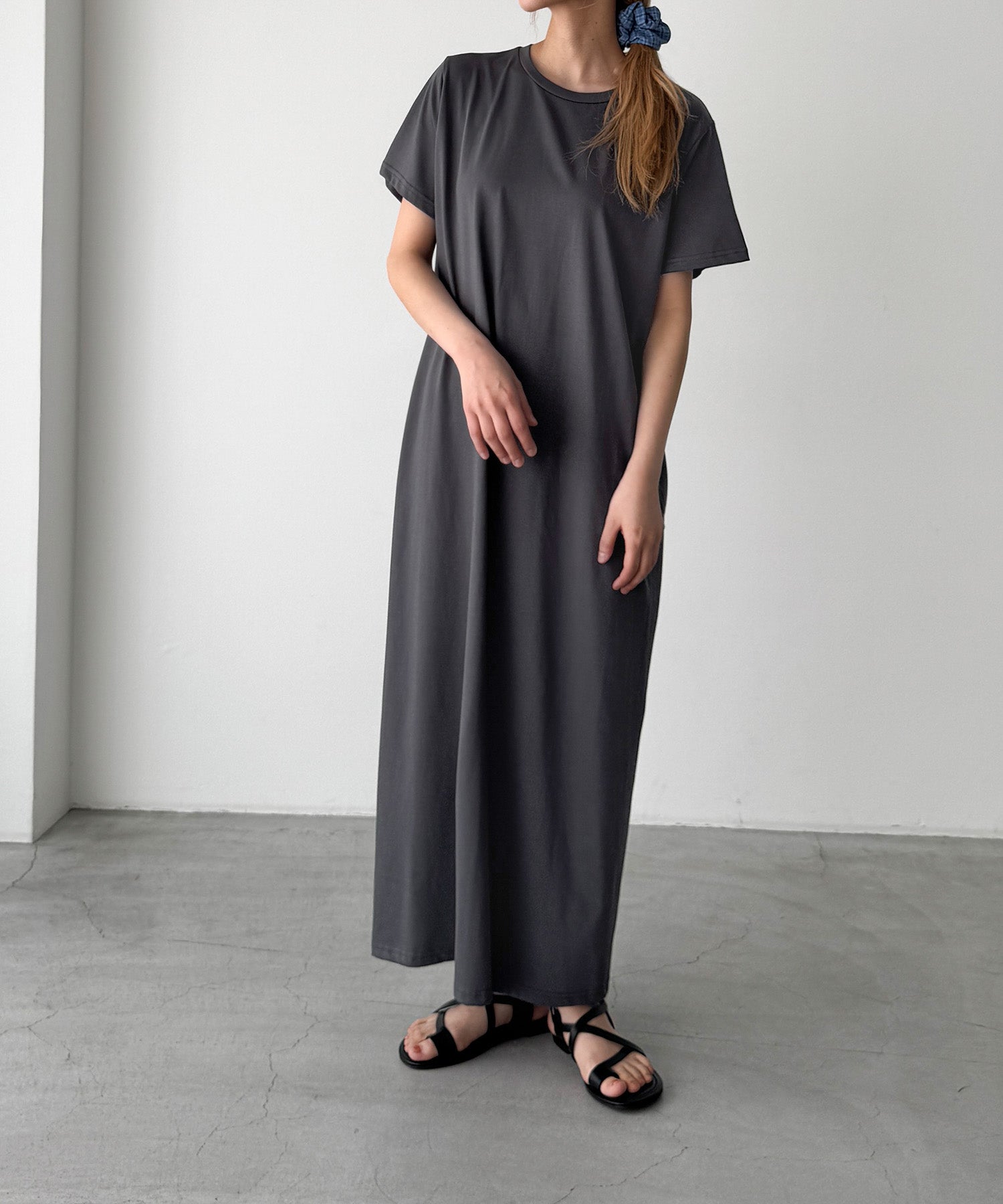Tシャツロングワンピース