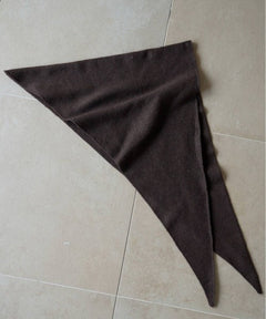 Knit Triangle Scarf ニットトライアングルスカーフ/62621013