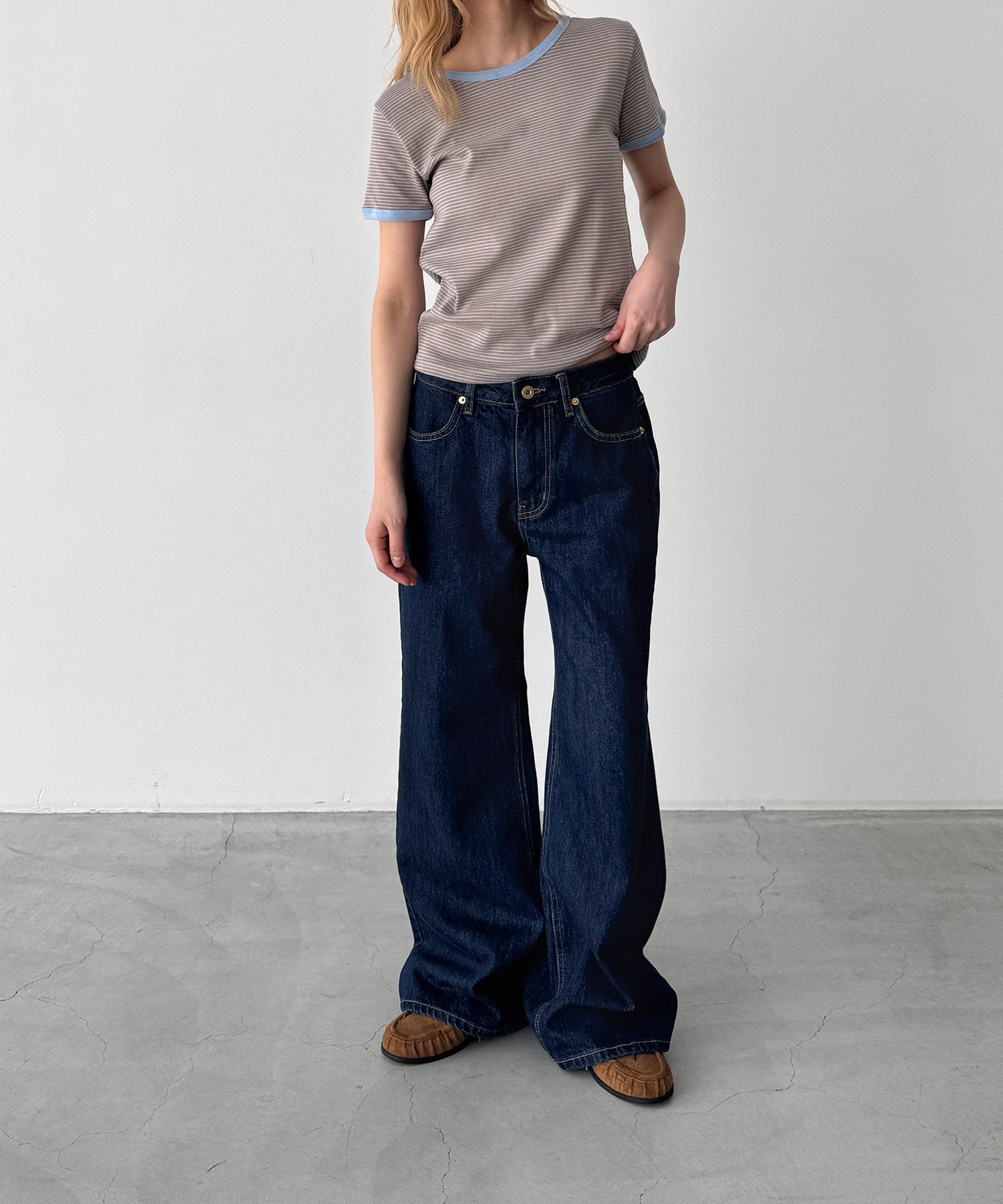 ナローボーダーリンガーTシャツ