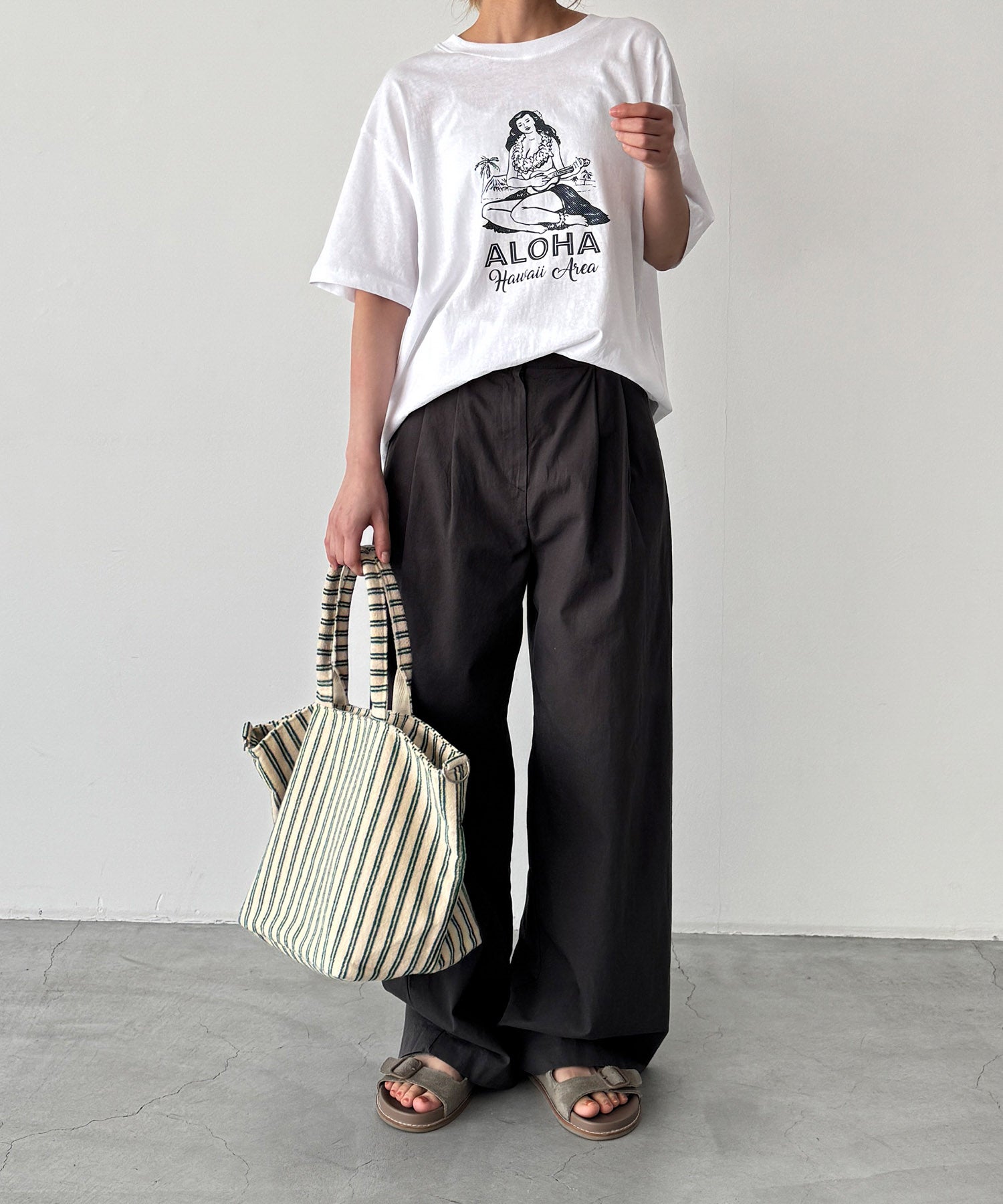 "ALOHA"Tシャツ