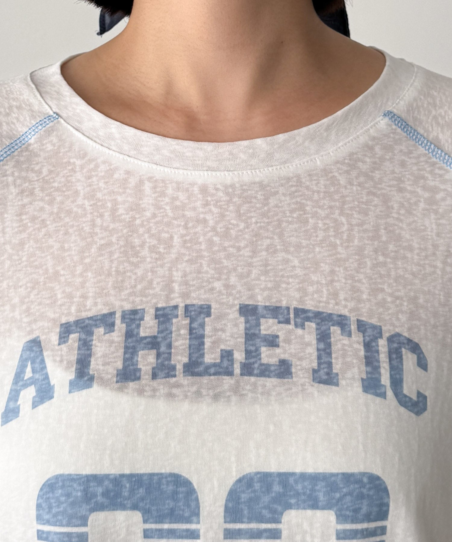 "ATHLETIC 93"ステッチロンT