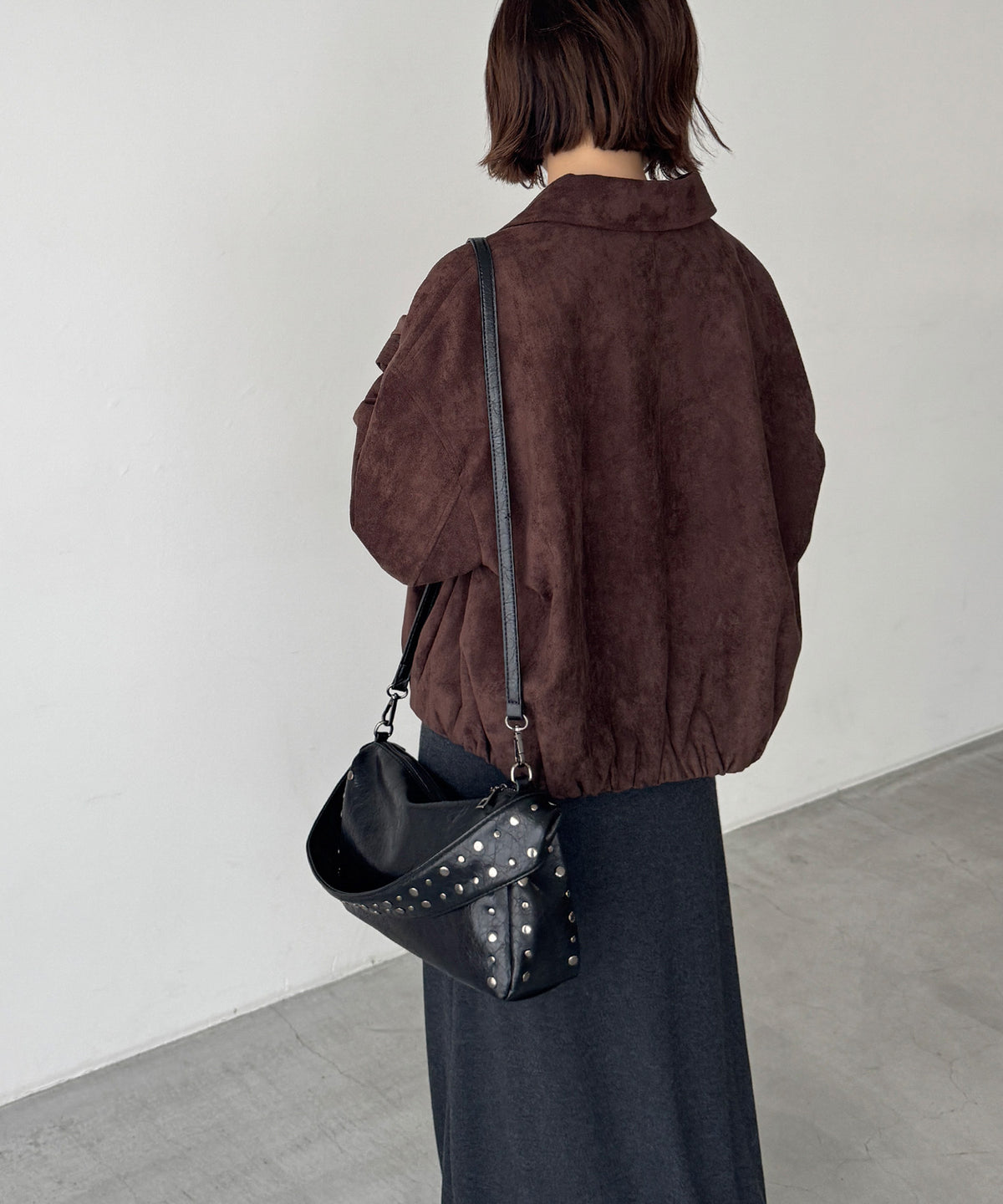 スタッズショルダーBAG