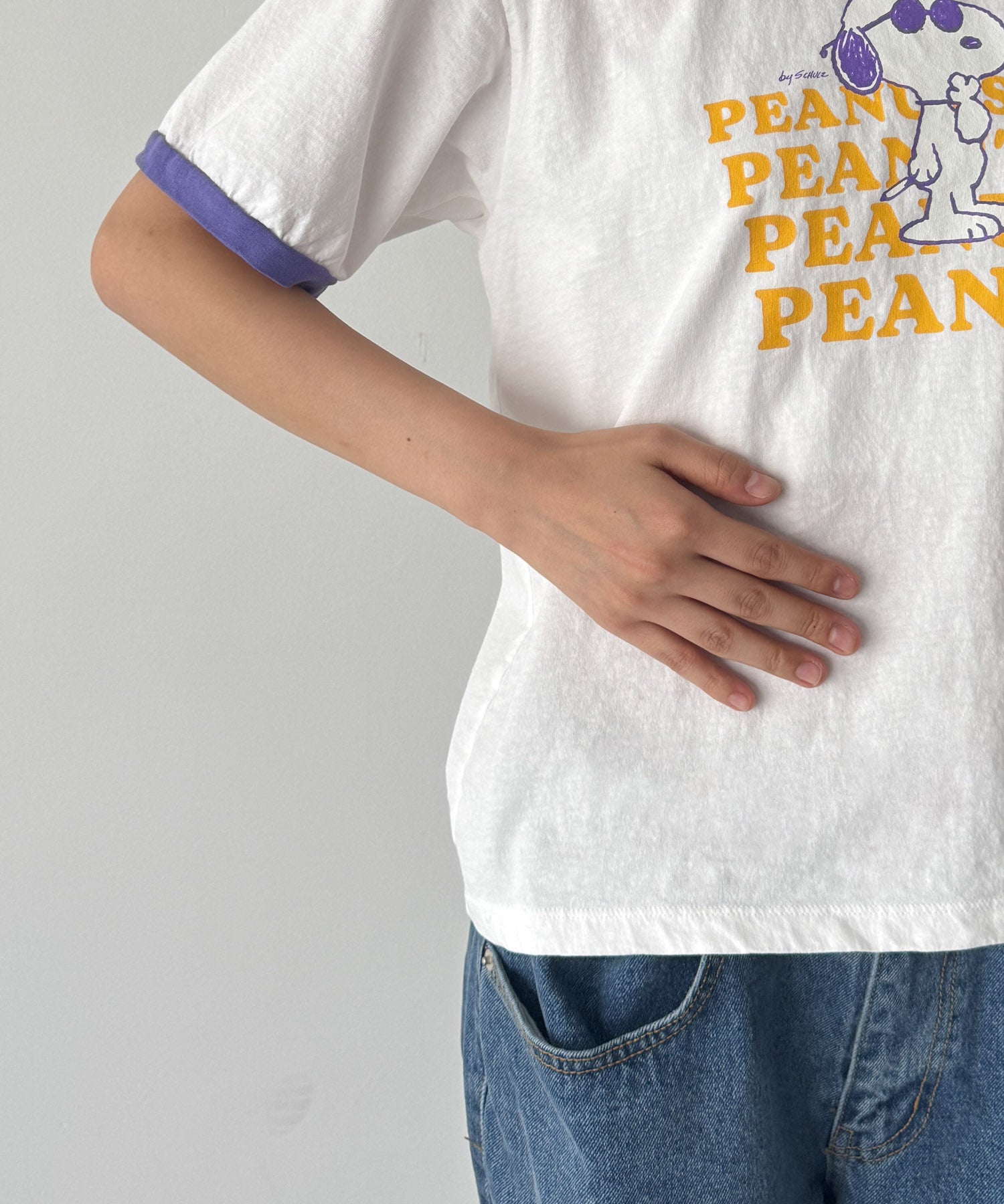 "SNOOPY"Tシャツ