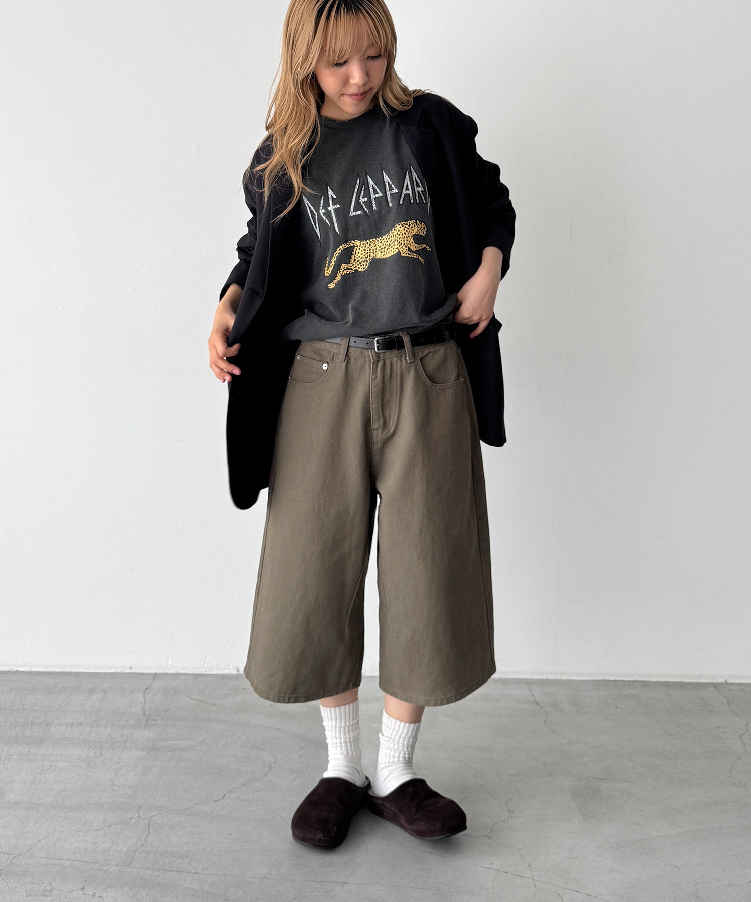 レオパードTシャツ