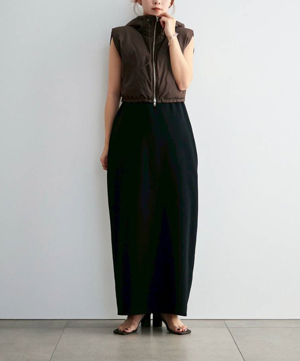Hooded Down Vest