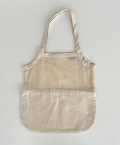 Cotton half meshbag/コットンハーフメッシュバッグ(L)