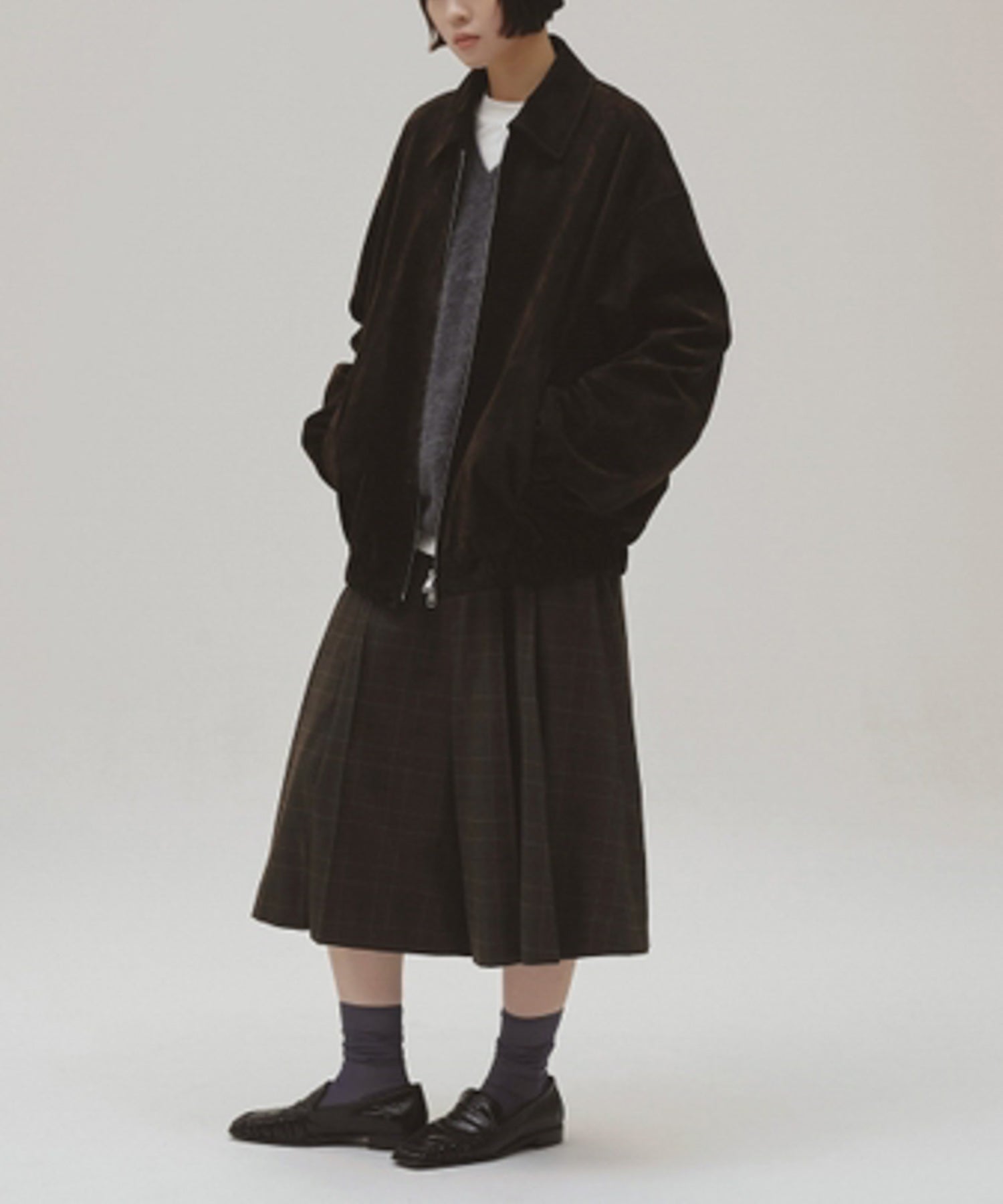 Suede Zip Blouson スエードジップブルゾン/12620204