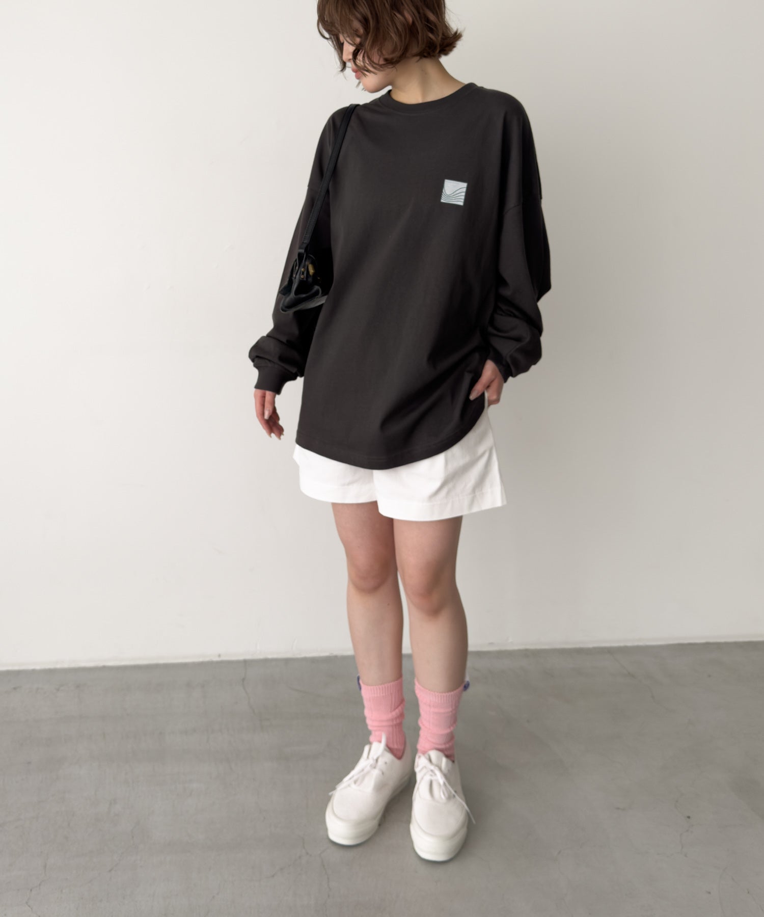 "beach"ロングTシャツ