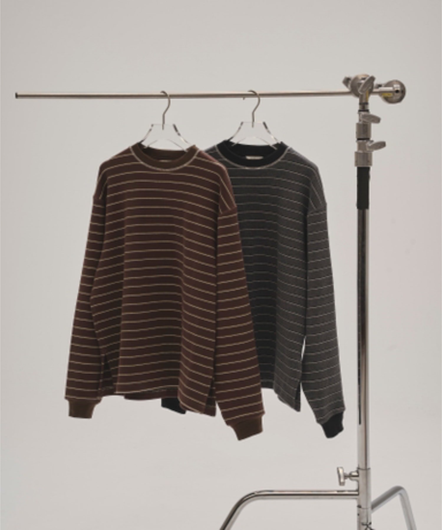 Border Long T-shirts ボーダーロングTシャツ/12520613
