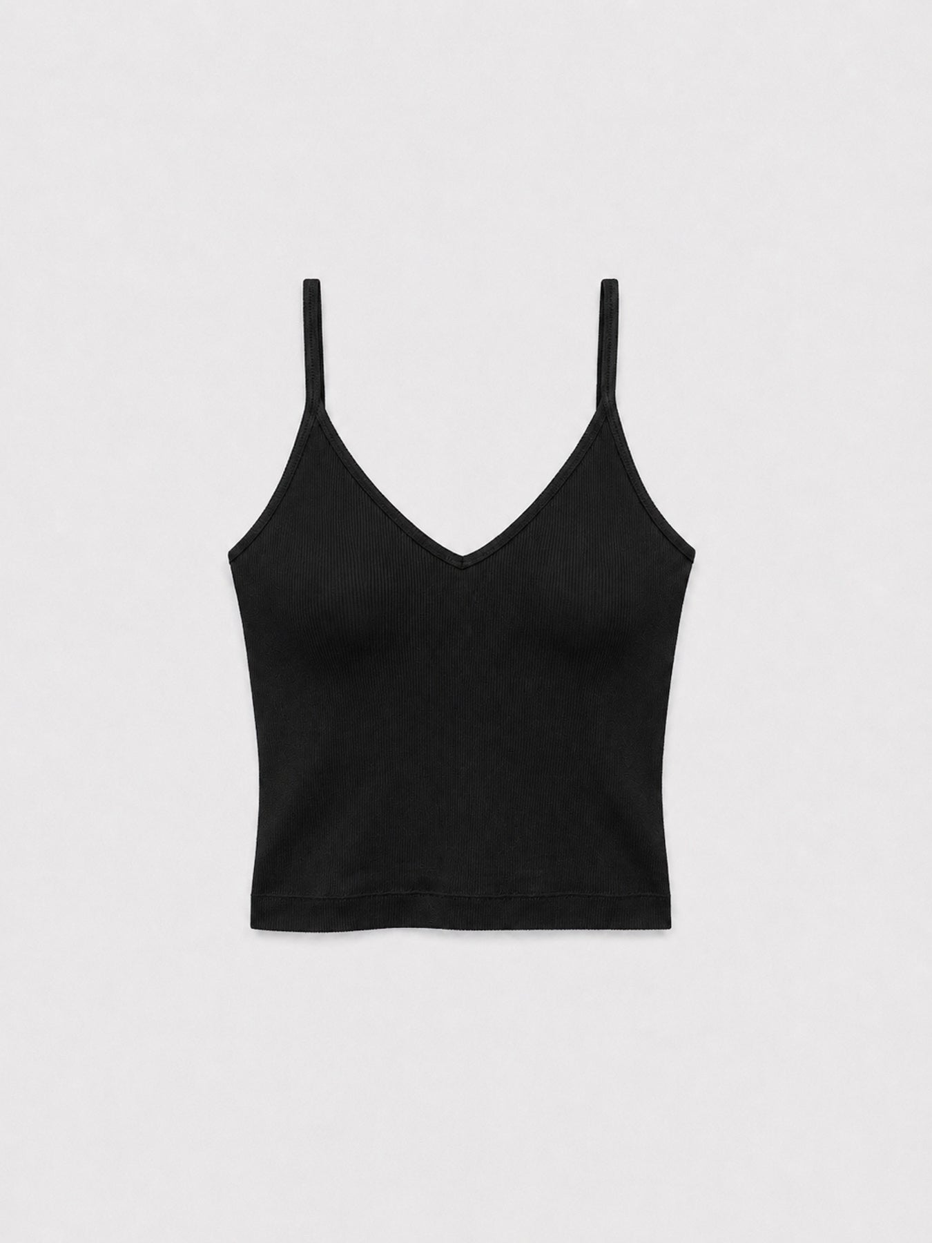 リブブラキャミソール