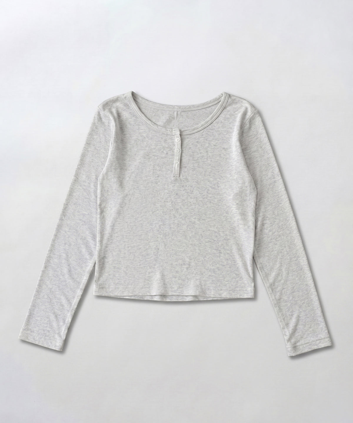 コットンヘンリーロングTシャツ