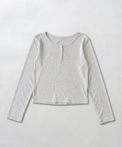 コットンヘンリーロングTシャツ
