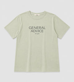 "GENERAL ADVICE"Tシャツ