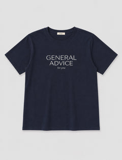 "GENERAL ADVICE"Tシャツ