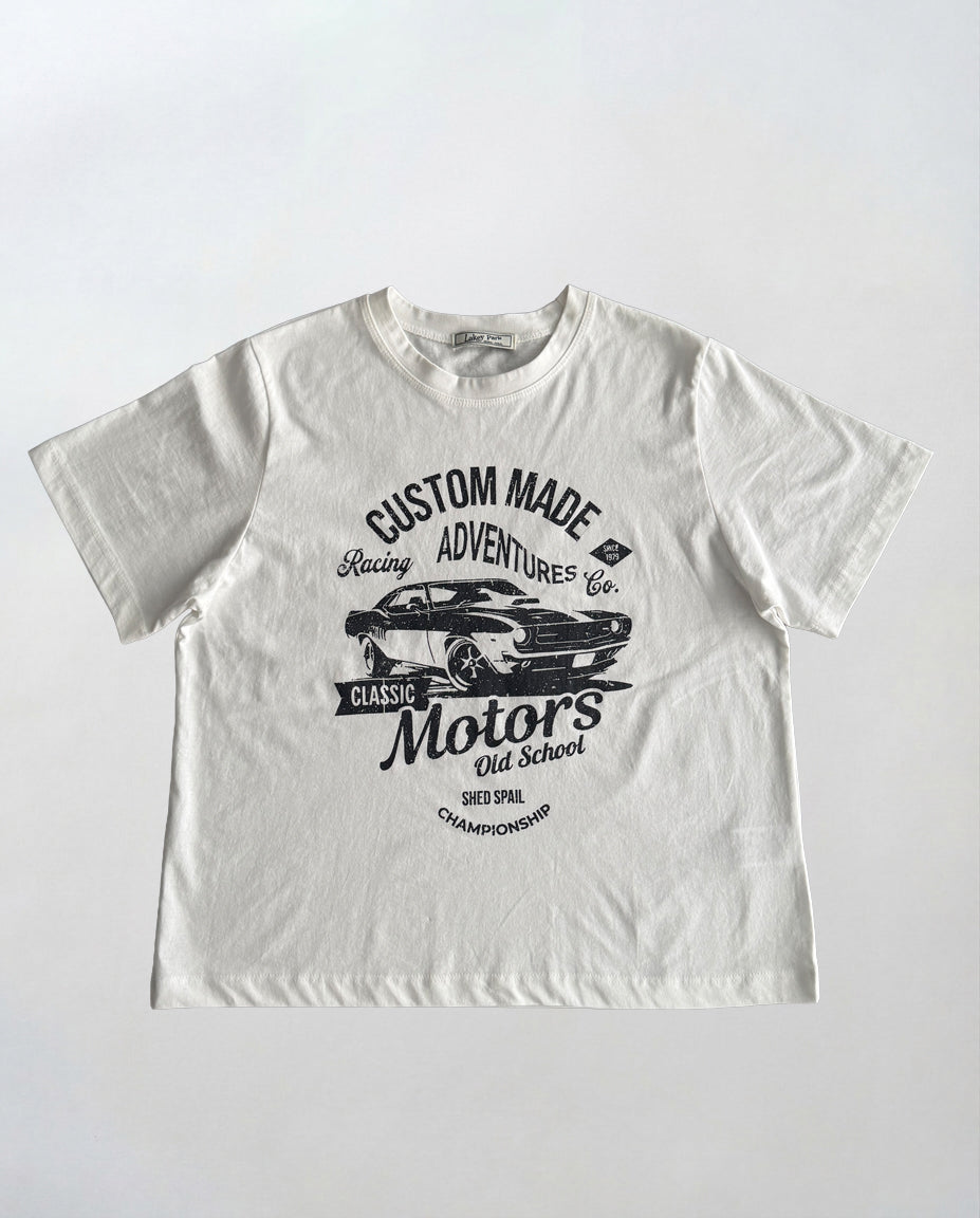 "Motors"Tシャツ