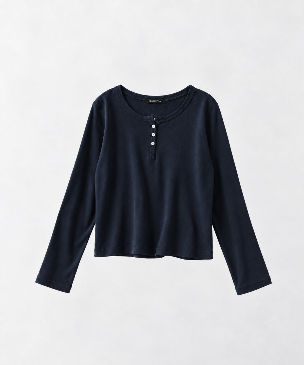 コットンヘンリーロングTシャツ