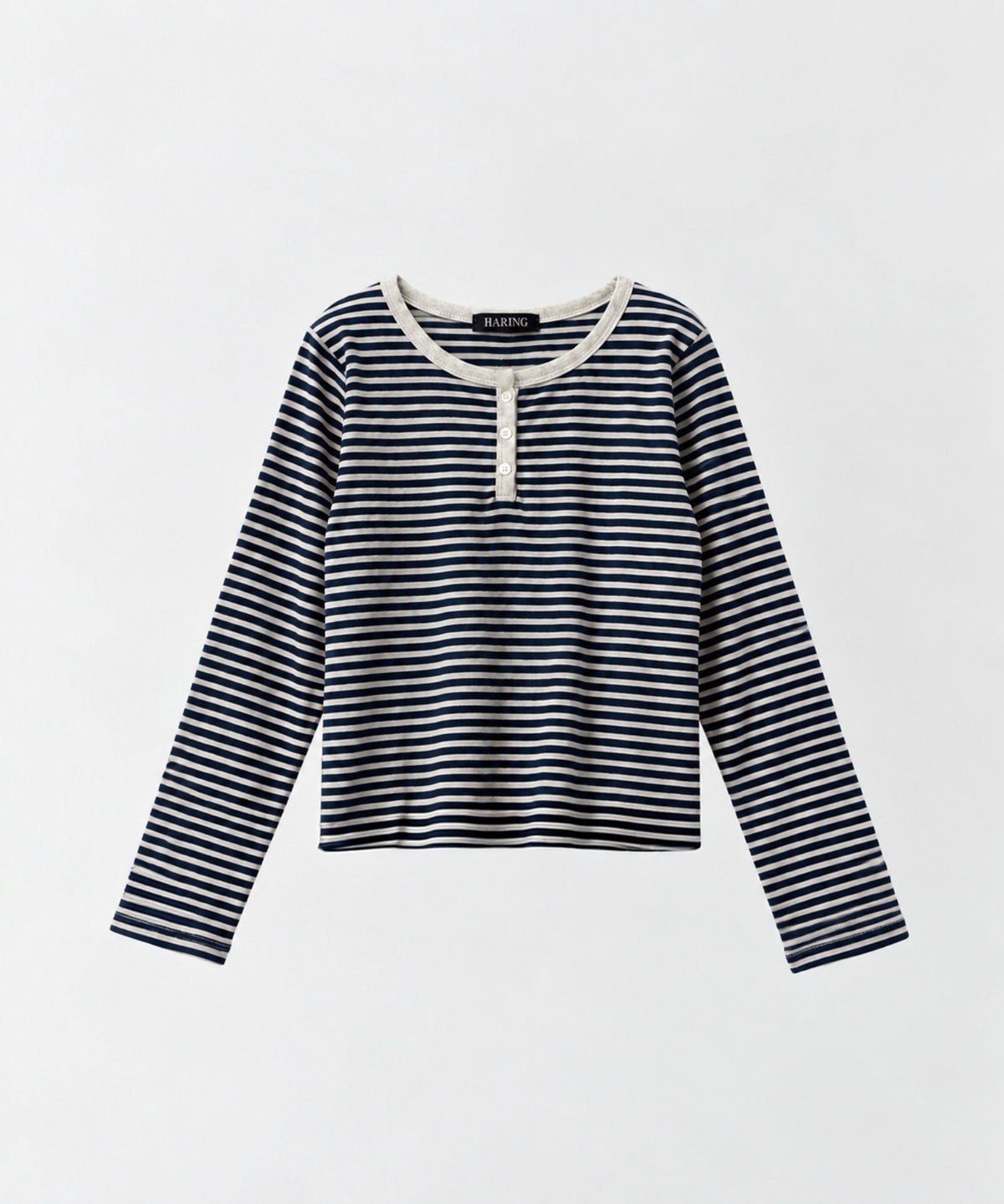 コットンヘンリーロングTシャツ