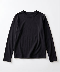 コットンストレッチロングTシャツ