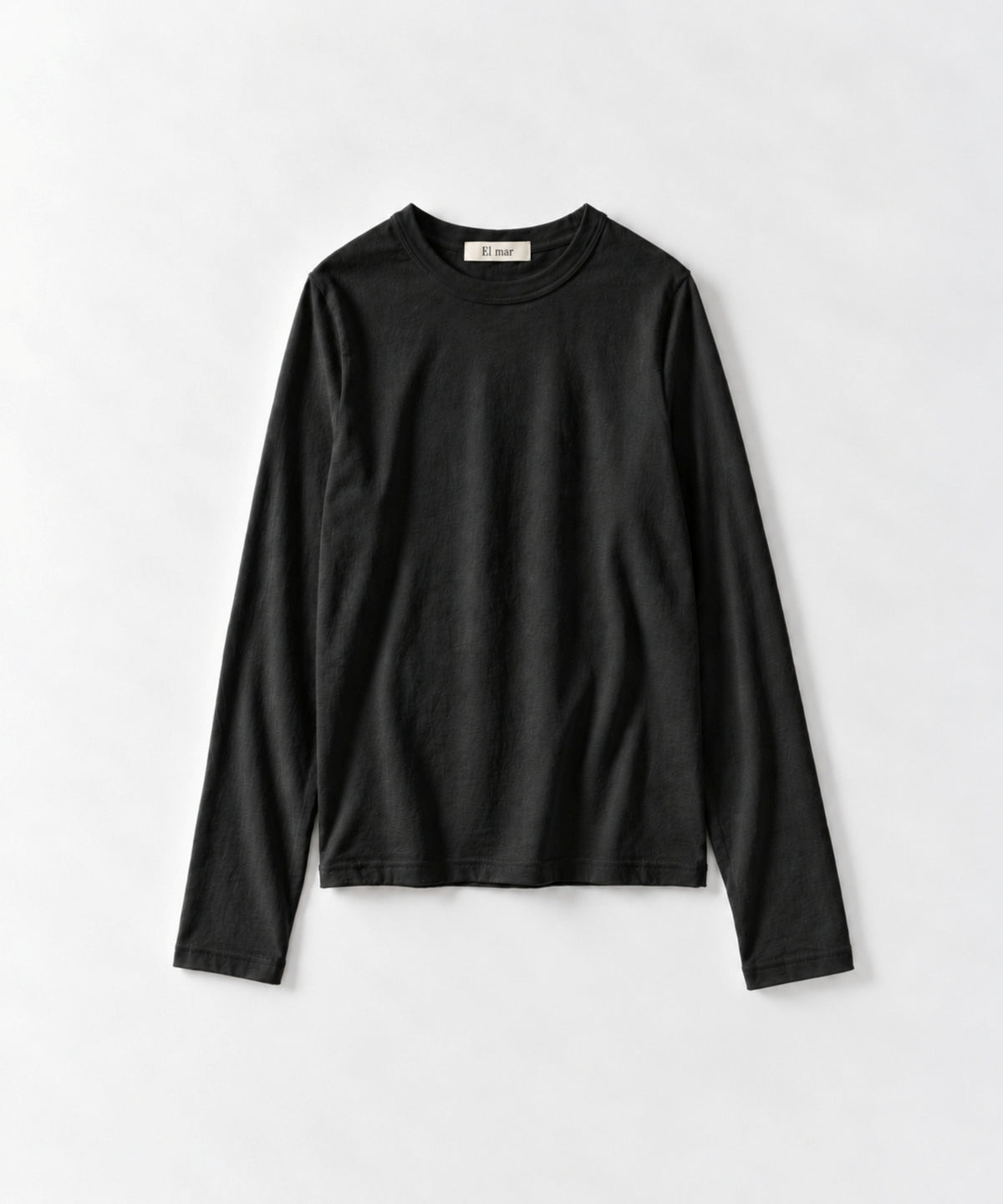 コットンストレッチロングTシャツ