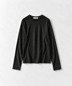 コットンストレッチロングTシャツ