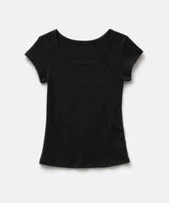 BASICラウンドCAPスリーブTシャツ