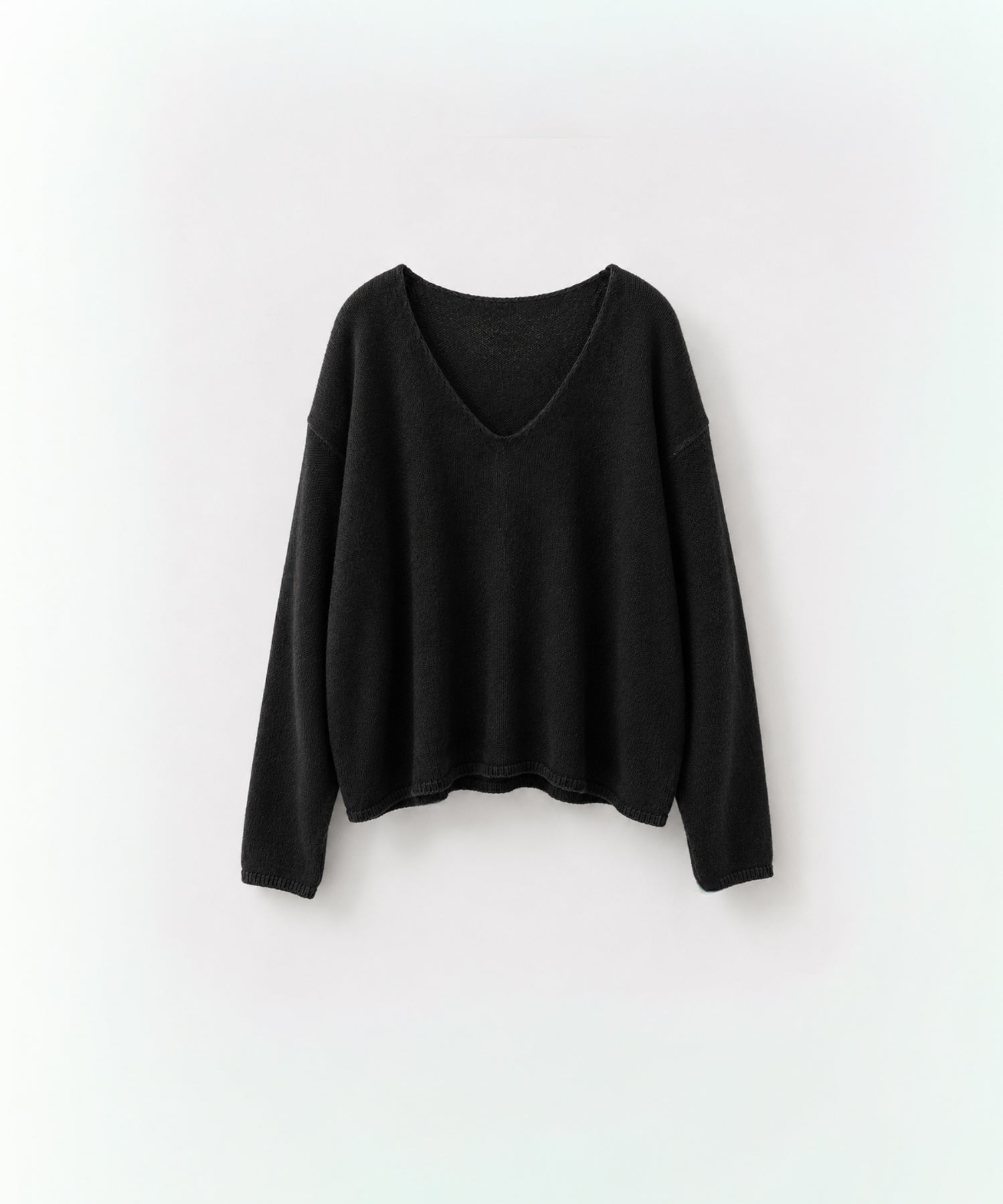 2WAYリネン混ニット