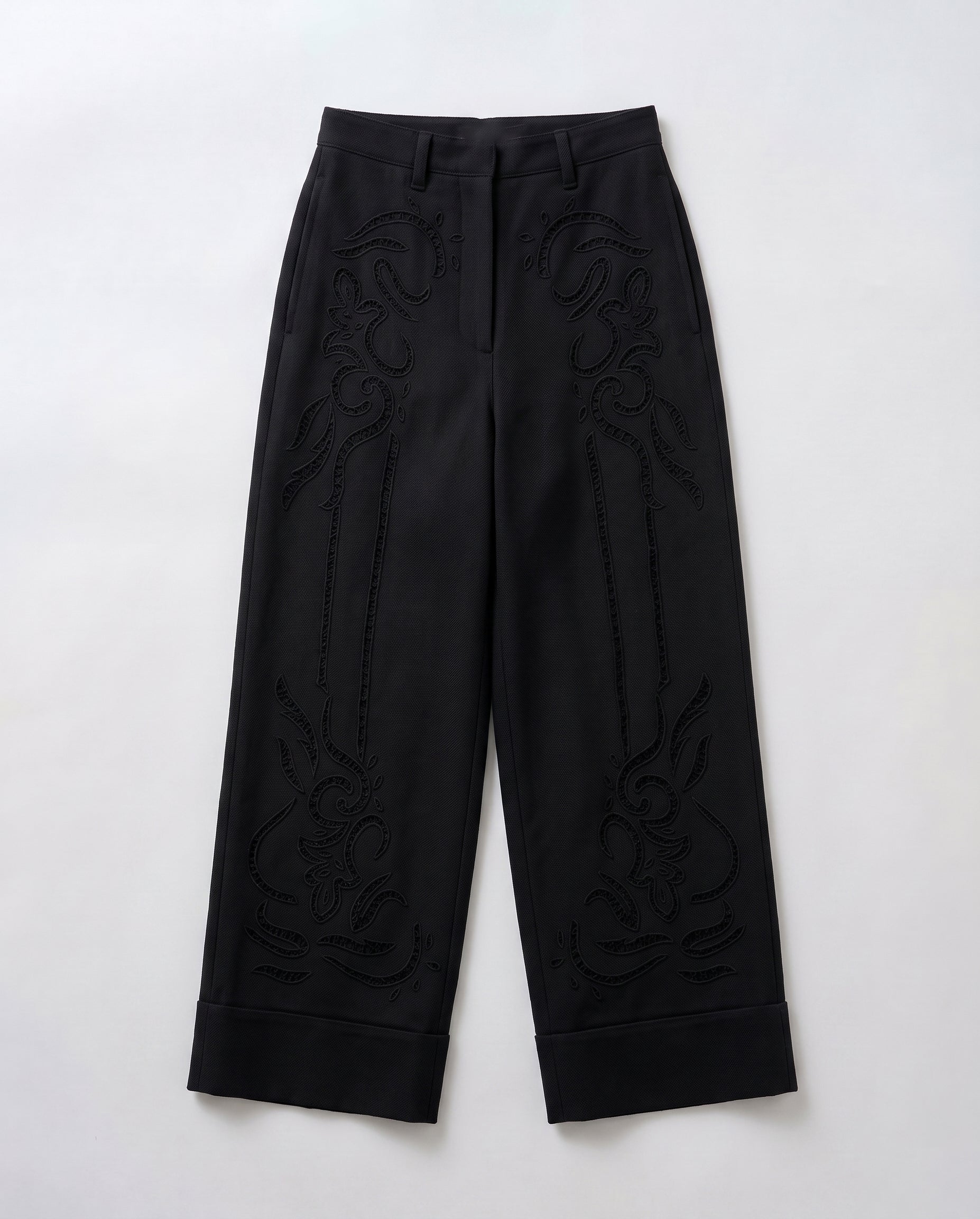 Cut Lace Twill Pants カットレースツイルパンツ/12610701