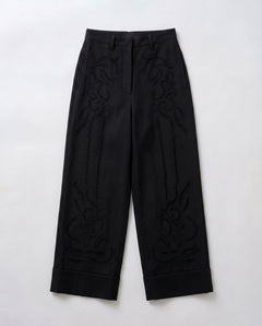 Cut Lace Twill Pants カットレースツイルパンツ/12610701