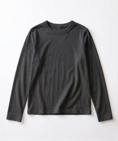 コットンストレッチロングTシャツ