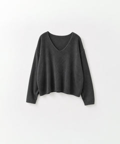 2WAYリネン混ニット