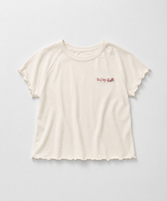 刺繍ラグランメローTシャツ