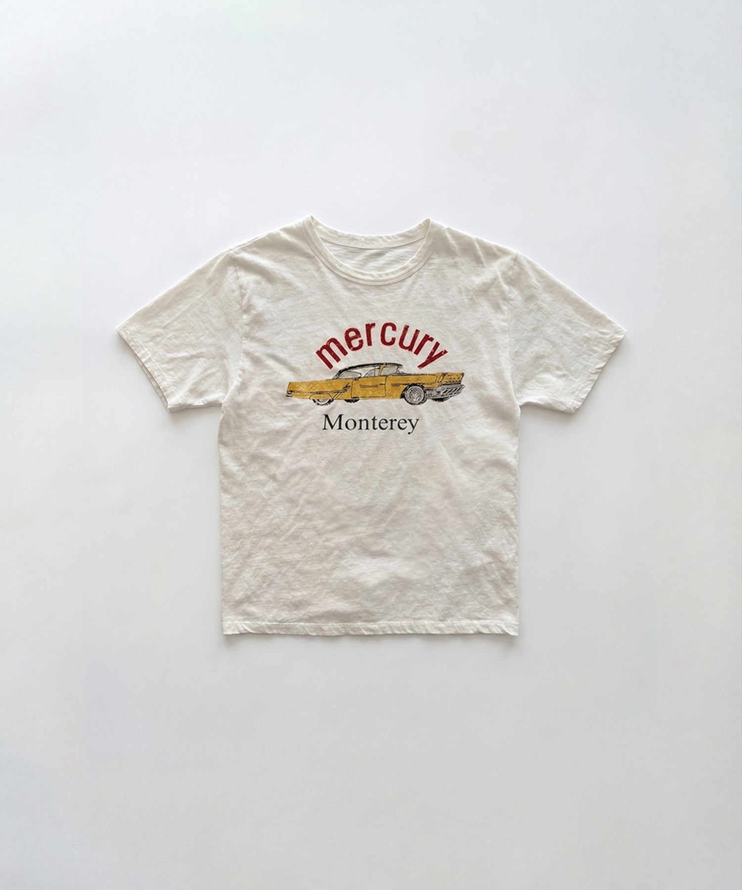 "mercury"スラブTシャツ