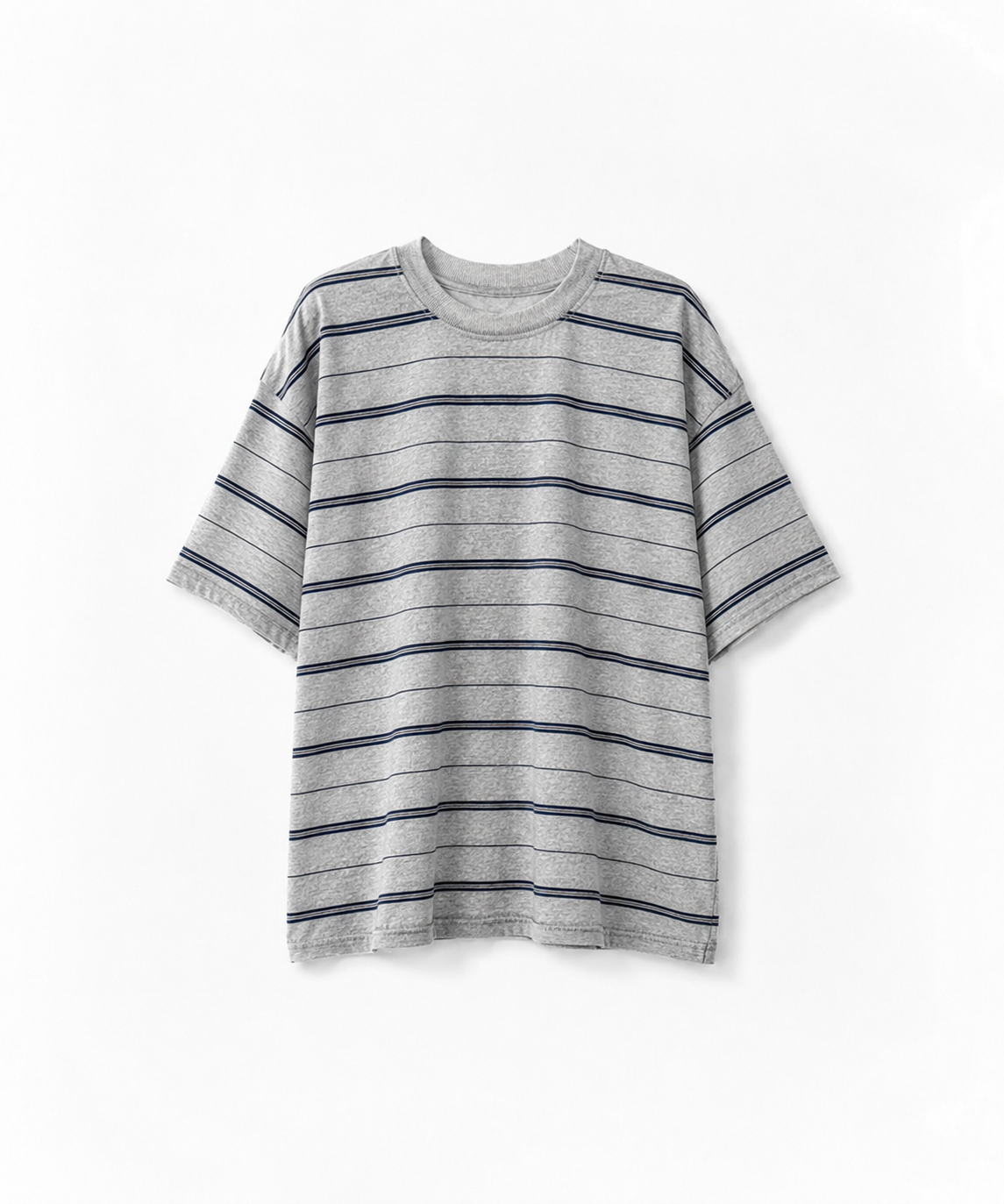 マルチボーダーオーバーTシャツ