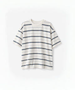 マルチボーダーオーバーTシャツ
