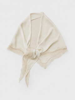 Satin Lace Scarf