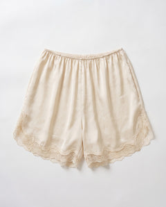 Satin Lace Halfpants
