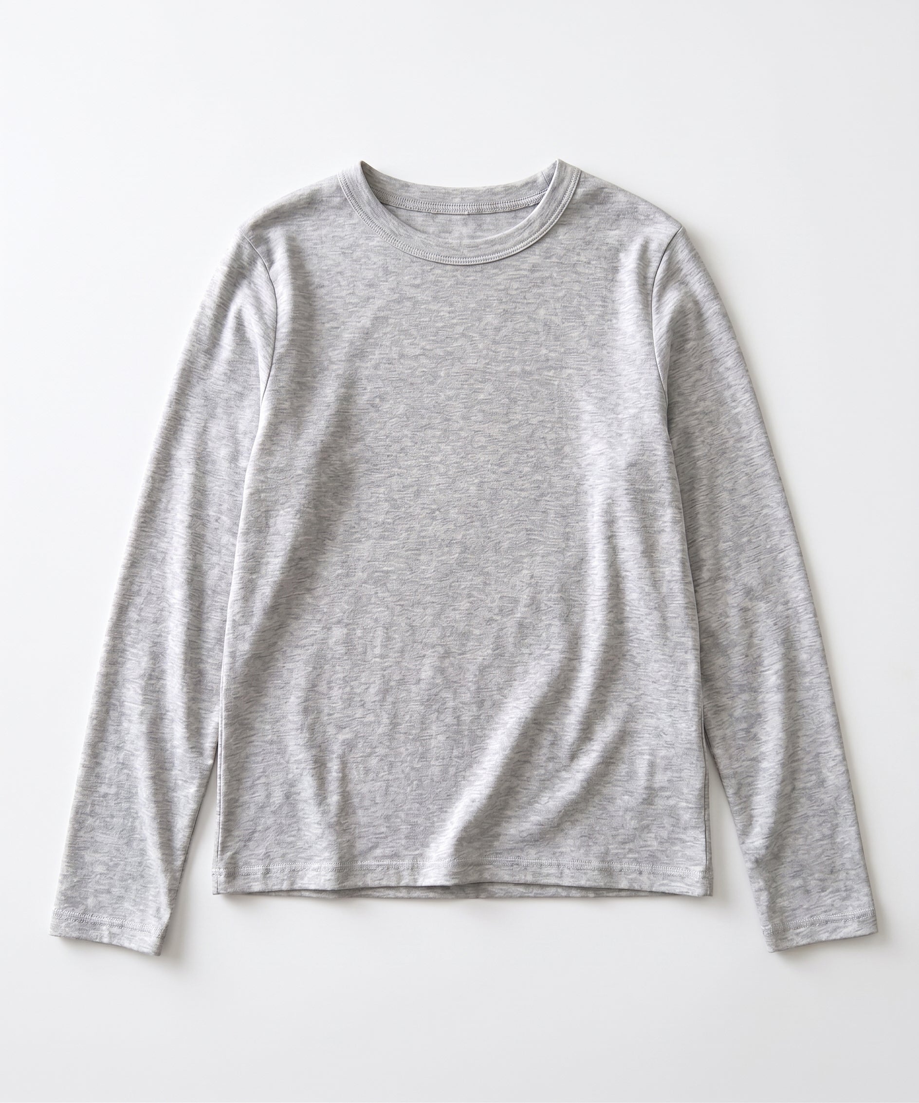 コットンストレッチロングTシャツ